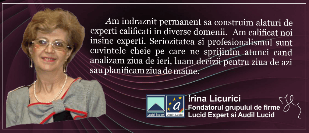 Irina Licurici  Audit Lucid